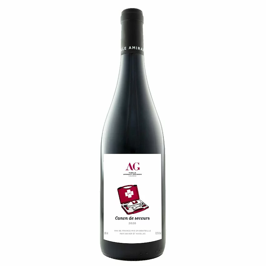 Le moins cher ✔️ Canon de Secours BIO, 2020 - Vin de France - Rouge - 75 cl ✔️ 3 Le moins cher ✔️ Canon de Secours BIO, 2020 - Vin de France - Rouge - 75 cl ✔️