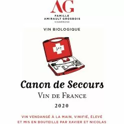 Le moins cher ✔️ Canon de Secours BIO, 2020 - Vin de France - Rouge - 75 cl ✔️ 7 Le moins cher ✔️ Canon de Secours BIO, 2020 - Vin de France - Rouge - 75 cl ✔️ -Vins Rouges Soldes 3760184681163 3