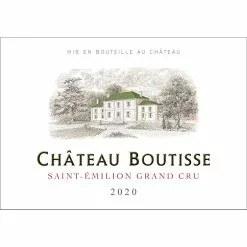 Bon marché ✨ Château Boutisse, 2020 - Saint-Emilion Grand Cru AOP - Rouge - 75 cl ???? -Vins Rouges Soldes 3760193354201 3