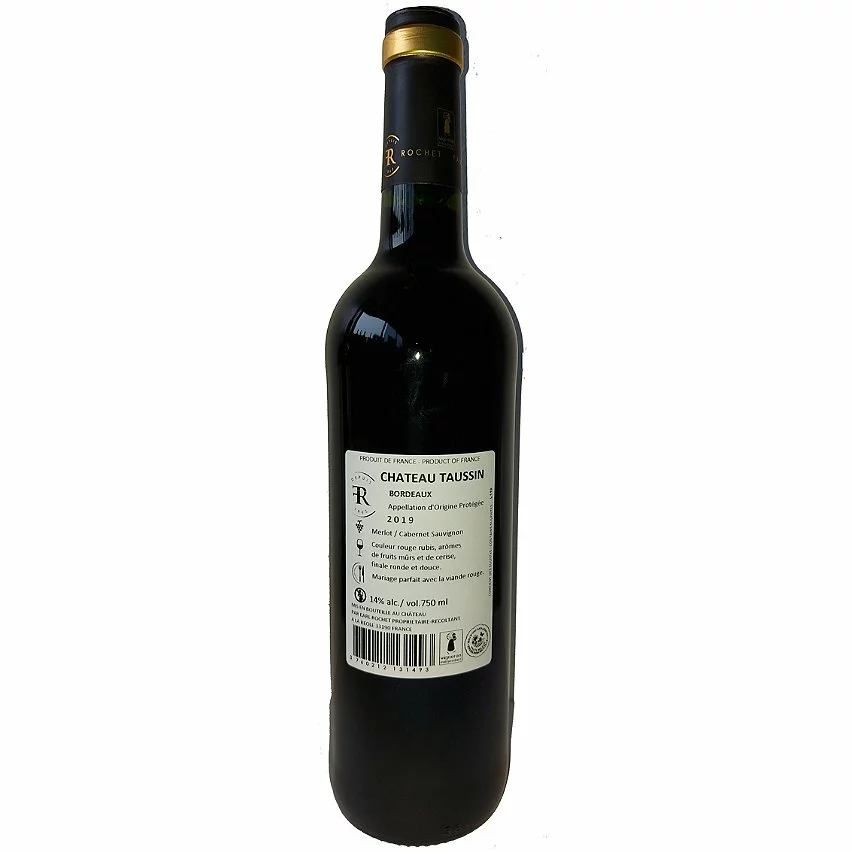 Meilleur prix ???? Château Taussin, 2019 - Bordeaux AOP - Rouge - 75 cl ???? 4 Meilleur prix ???? Château Taussin, 2019 - Bordeaux AOP - Rouge - 75 cl ???? – Image 2