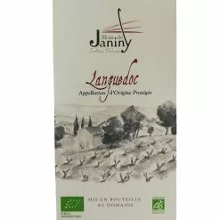 Meilleure vente ???? Mas De Janiny BIO, 2020 - Languedoc AOP - Rouge - 75 cl ???? -Vins Rouges Soldes 3770002293089 3