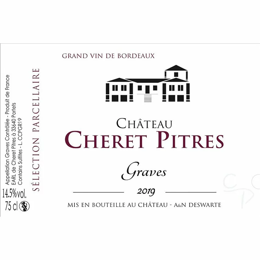 Bon marché ❤️ Château Cheret Pitres, 2019 - Graves AOP - Rouge - 75 cl ???? 4 Bon marché ❤️ Château Cheret Pitres, 2019 - Graves AOP - Rouge - 75 cl ???? – Image 2